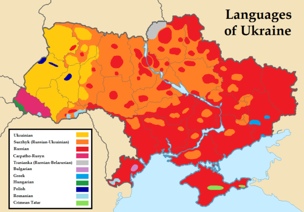 ukraine-language-map